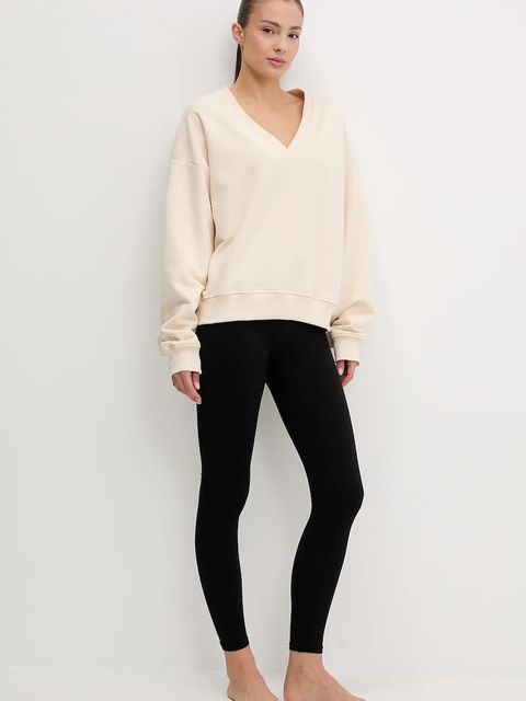 JOYINME bluza sportowa V-Essence damska kolor beżowy gładka V-Essence - zdjęcie produktu nr 2