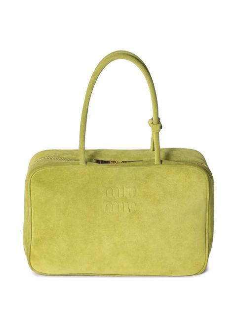 Miu Miu Beau tote bag - Green - zdjęcie produktu nr 1