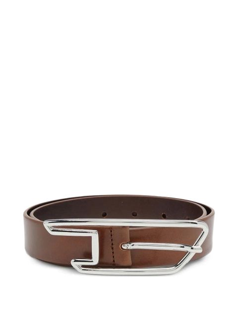 Diesel outlined D buckle belt - Brown - zdjęcie produktu nr 1