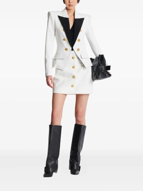 Balmain two-tone jacket - White