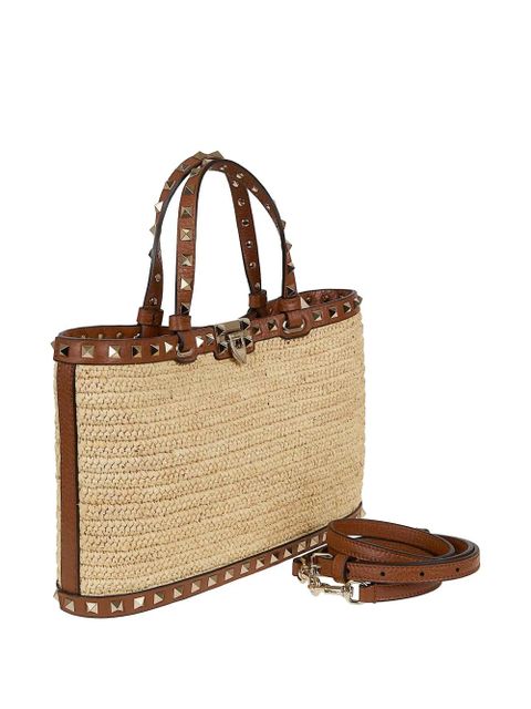 Valentino Garavani Rockstud tote bag - Neutrals