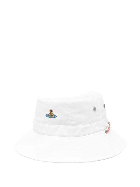 Vivienne Westwood logo adventure hat - White - zdjęcie produktu nr 1