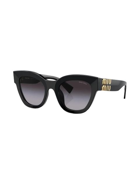 Miu Miu Eyewear cat-eye gradient-lens sunglasses - Black - zdjęcie produktu nr 2