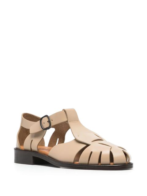Hereu Pesca leather sandals - Neutrals - zdjęcie produktu nr 2