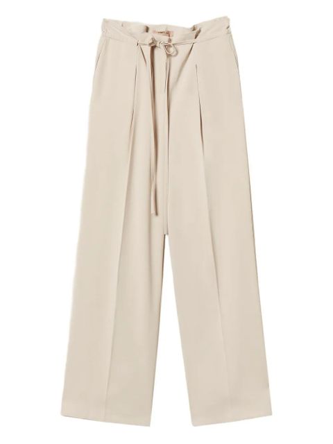TWINSET drawstring trousers - Neutrals - zdjęcie produktu nr 1