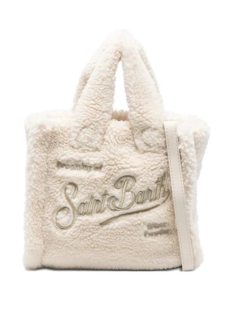 MC2 Saint Barth embroidered tote bag - Neutrals - zdjęcie produktu nr 1