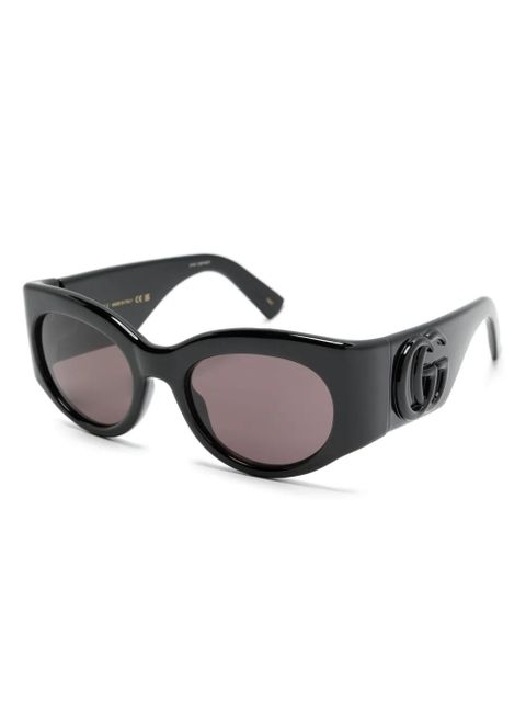 Gucci Eyewear butterfly-frame sunglasses - Black - zdjęcie produktu nr 2