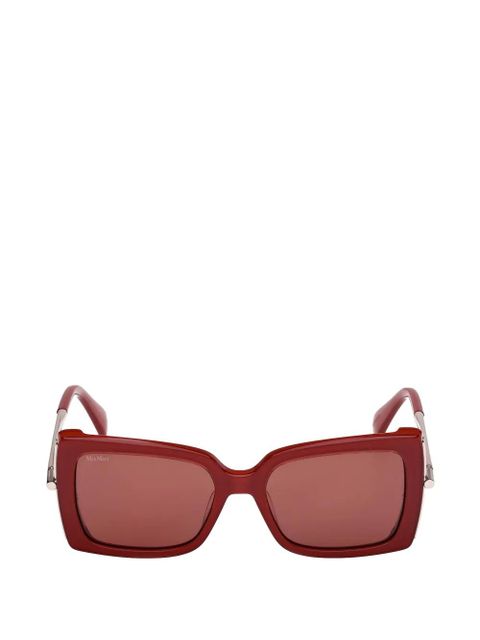 Max Mara Eyewear square-frame sunglasses - Red - zdjęcie produktu nr 1