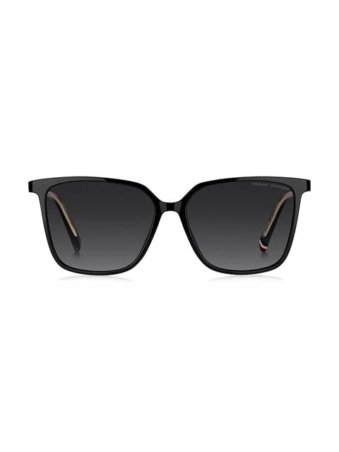 Tommy Hilfiger okulary przeciwsłoneczne damskie kolor czarny TH 2292/S