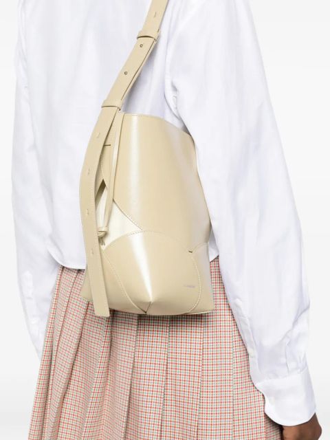 Jil Sander small drawstring bucket bag - Neutrals - zdjęcie produktu nr 2