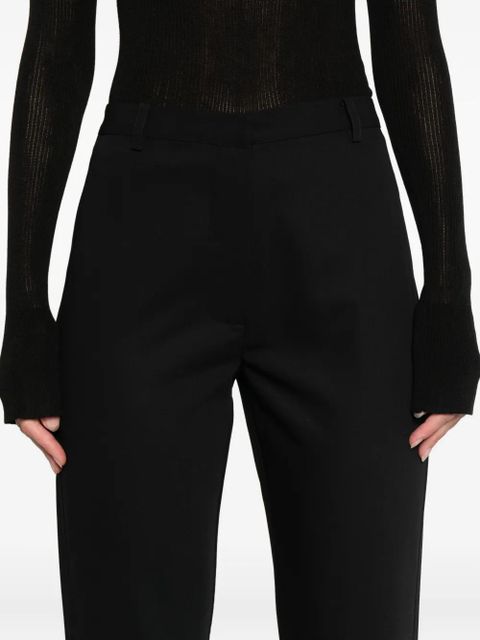 St. Agni belt-loops trousers - Black