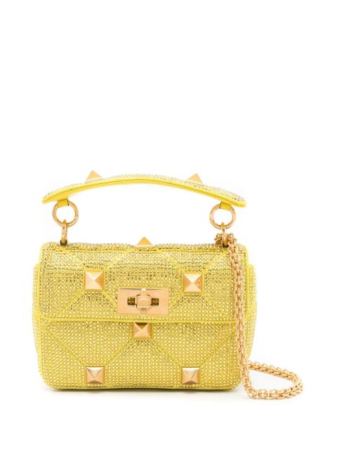 Valentino Garavani small Roman Stud shoulder bag - Green - zdjęcie produktu nr 1