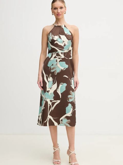 MAX&Co. sukienka kolor multicolor midi prosta 2516221124200