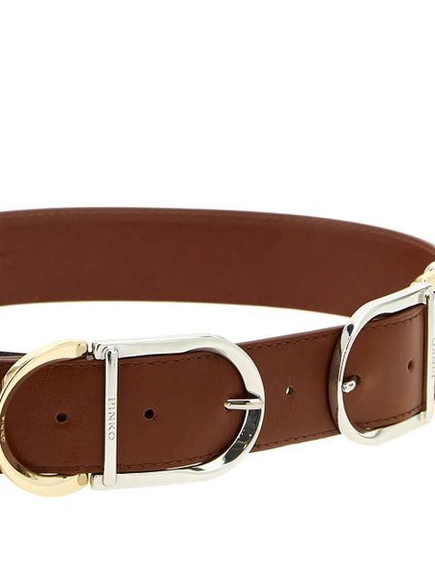 PINKO Hippolita buckle belt - Brown