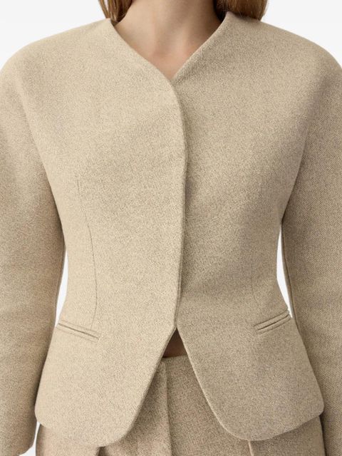 Jacquemus Ovalo jacket - Neutrals