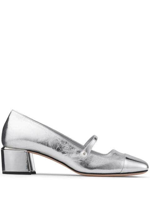 Jimmy Choo 45mm Elisa pumps - Silver - zdjęcie produktu nr 1