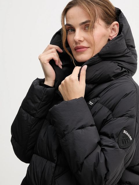 Blauer kurtka puchowa PRAIRIE kolor czarny zimowa oversize BLDB03179