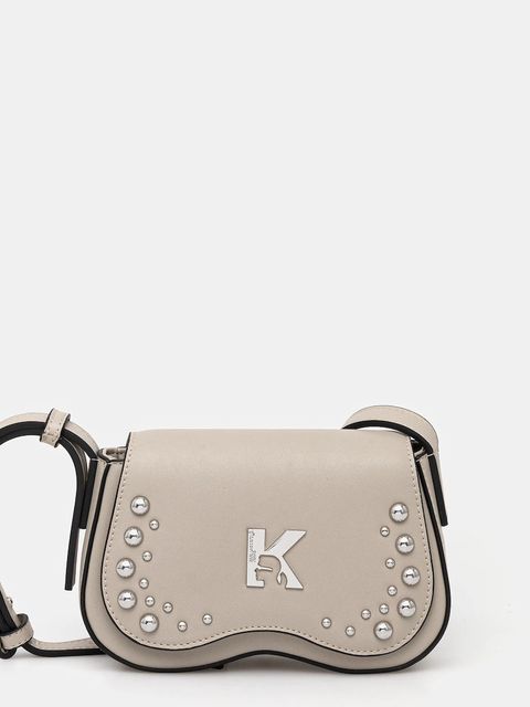 Karl Lagerfeld Jeans torebka kolor beżowy A4W30149 - zdjęcie produktu nr 1