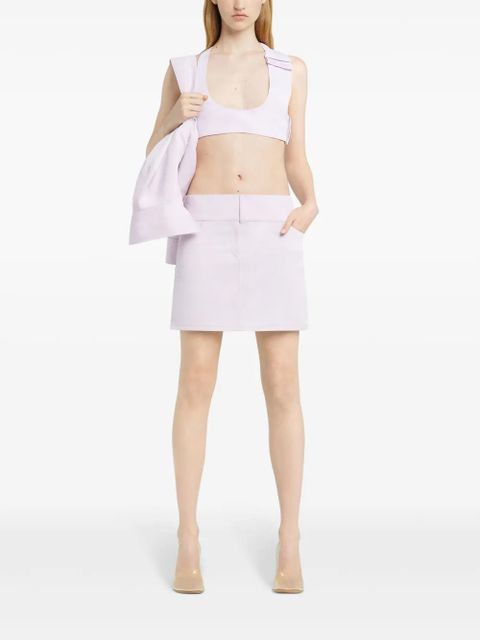 Courrèges racerback crop top - Pink - zdjęcie produktu nr 2