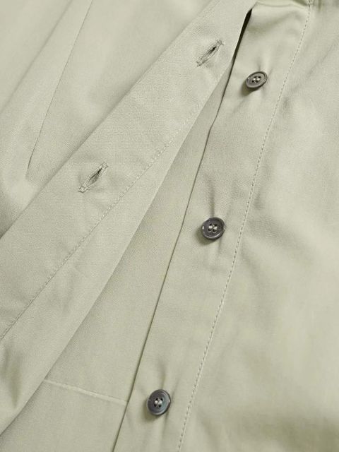 AMI Paris flared mini dress - Green