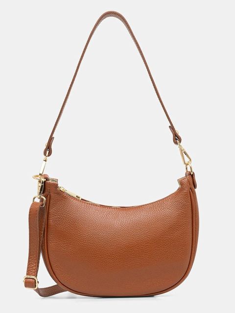 Answear.LAB torebka skórzana kolor brązowy - zdjęcie produktu nr 1