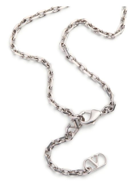 Valentino Garavani Coeur Hyperbole necklace - Silver - zdjęcie produktu nr 2