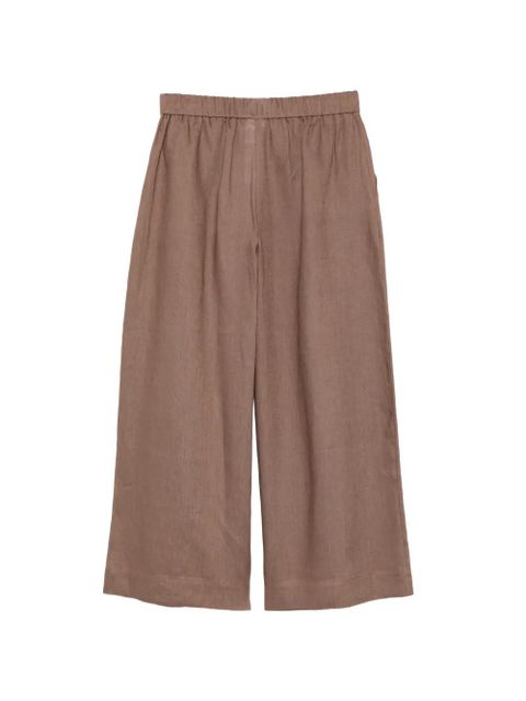 Max Mara elasticated-waistband trousers - Brown - zdjęcie produktu nr 2