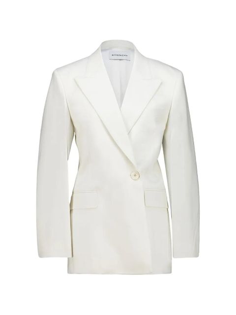 Givenchy Cocoon double-breasted tailored blazer - White - zdjęcie produktu nr 1