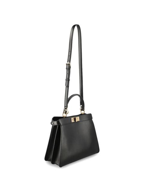 FENDI medium Peekaboo ISeeU tote bag - Black