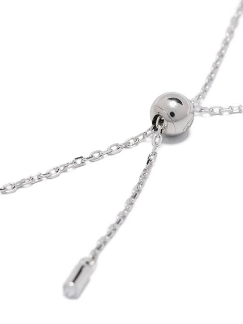 Swarovski Una double-chain bracelet - Silver