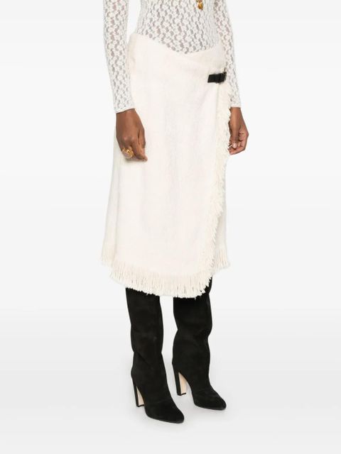 ISABEL MARANT Galla skirt - Neutrals