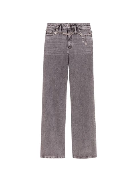 Maje chain-link straight-leg jeans - Grey - zdjęcie produktu nr 1