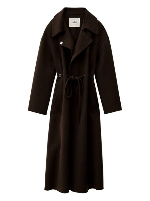 Ba&Sh Kate tie-waist coat - Brown - zdjęcie produktu nr 1