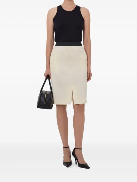 LouLou de Saison Lima elasticated-waist skirt - Neutrals - zdjęcie produktu nr 2