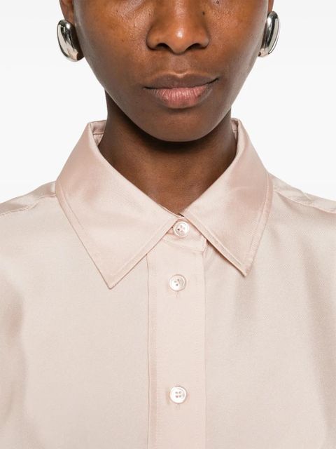 Róhe button-fastening shirt - Pink