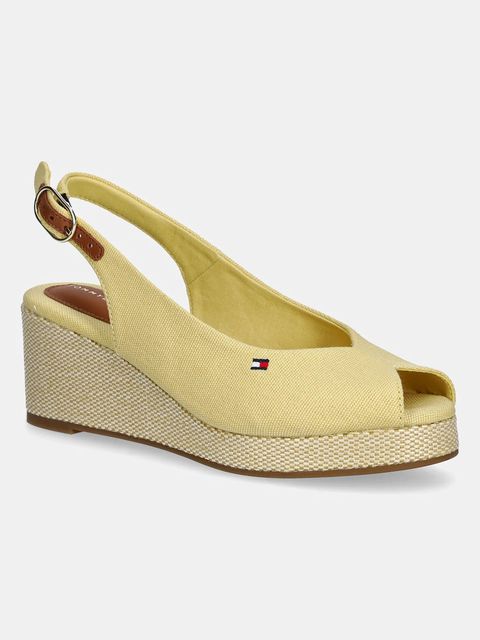 Tommy Hilfiger sandały FLAG MID WEDGE ESPAD SLINGBACK - zdjęcie produktu nr 1