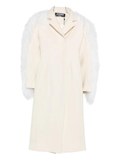 Jacquemus Le Manteau coat - Neutrals