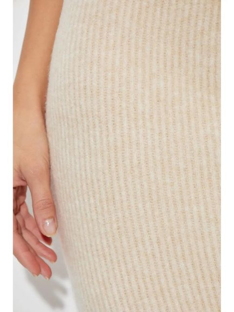 Cult Gaia Jodie knit skirt - Neutrals