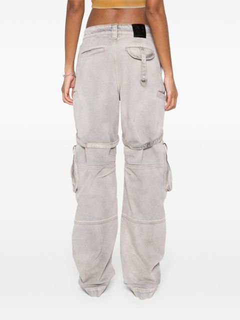 Off-White Laundry tapered cargo pants - Purple