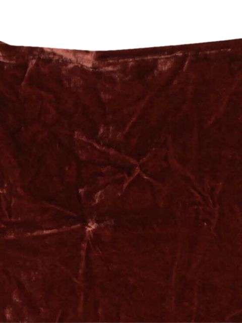 OUR LEGACY velour skirt - Red - zdjęcie produktu nr 2