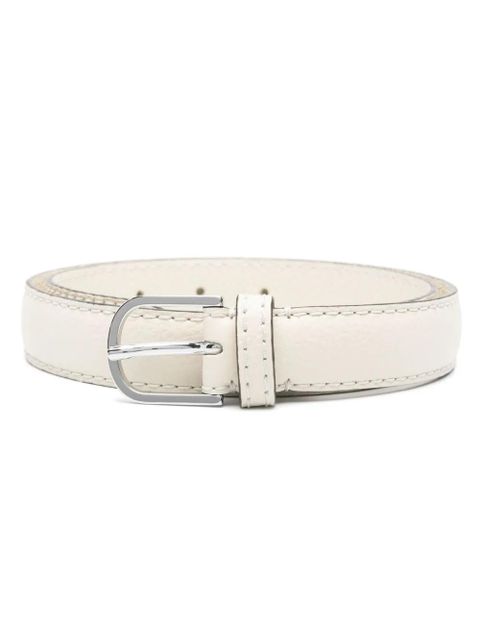 TOTEME Slim leather belt - Neutrals - zdjęcie produktu nr 1
