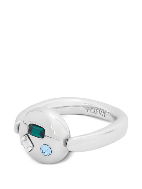 LOEWE crystals sterling silver ring - zdjęcie produktu nr 1