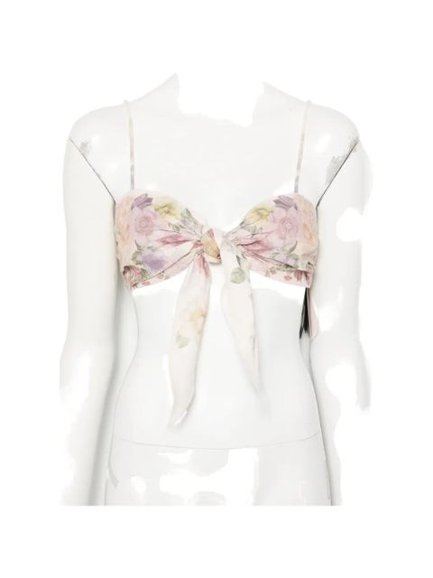 TWINSET floral tied top - Pink - zdjęcie produktu nr 1