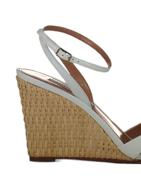 Aquazzura woven tati sandals - Grey - zdjęcie produktu nr 2