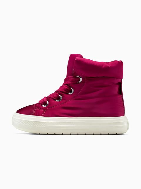 Converse śniegowce Chuck Taylor All Star Elements Boot kolor różowy A14274C