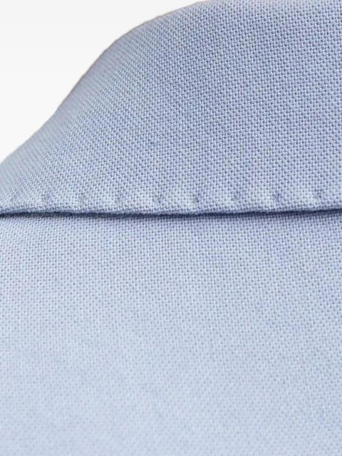 KHAITE Balton double-breasted blazer - Blue