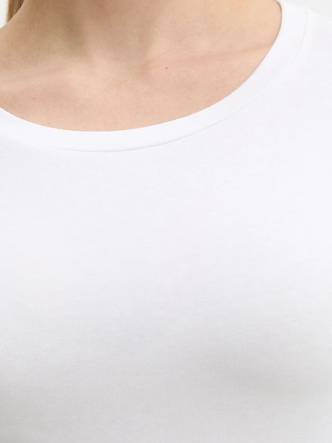 Weekend Max Mara longsleeve MULTIA kolor biały 2615971011600