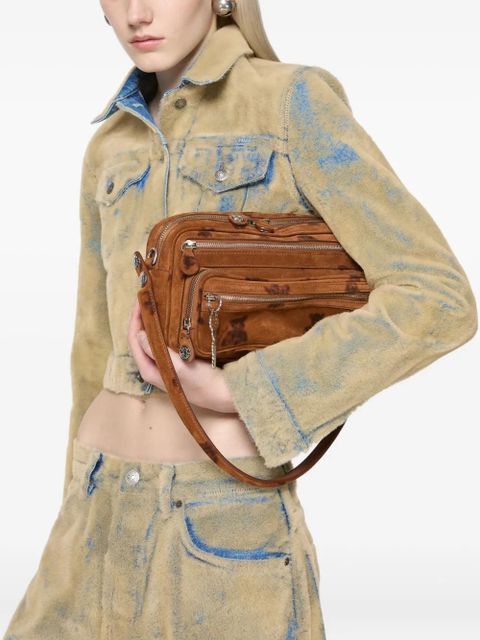 Acne Studios textured denim jacket - Neutrals