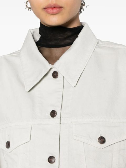 Magda Butrym Classic denim jacket - Neutrals