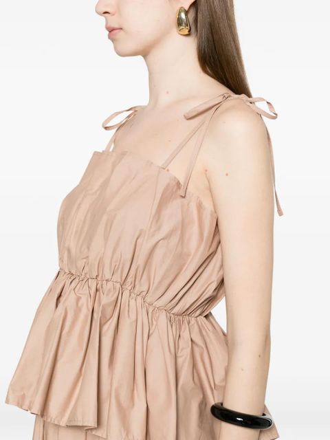 TWINSET sleeveless midi dress - Neutrals